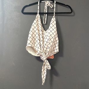 Kortni Jeane tied up swim top